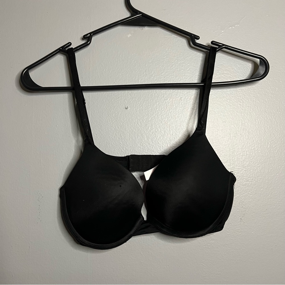 VICTORIA SECRET PINK 34C black bra